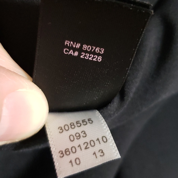 ❤Host Pick❤Victoria's Secret Chiffon Black Maxi Dress w/Belt - Picture 14 of 14